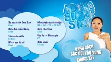 Danh sách tiết mục vào vòng chung kết ADIVA'S SUPER STAR